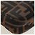Borsa a tracolla FENDI Zucca Canvas Mamma Baguette Brown Black Auth BA14215V Marrone Nero - vista 15