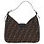 Borsa a tracolla FENDI Zucca Canvas Mamma Baguette Brown Black Auth BA14215V Marrone Nero - vista 2
