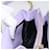 Borsa a tracolla VERSACE Medusa Chain in vernice Purple Gold Tone Auth BA14565A Porpora  - vista 21