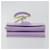 Borsa a tracolla VERSACE Medusa Chain in vernice Purple Gold Tone Auth BA14565A Porpora  - vista 5