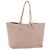 FENDI Zucchino Canvas Tote Bag Pink Gold Auth 192523 Golden
