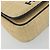Borsa a tracolla con catena BURBERRY Raffia Beige Gold Auth 193413A D'oro - vista 16