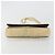 Borsa a tracolla con catena BURBERRY Raffia Beige Gold Auth 193413A D'oro - vista 5