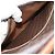 Céline Borsa a mano CELINE Macadam Canvas PVC Leather 2way Brown Gold Auth 195169 Marrone D'oro - vista 23
