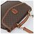 Céline Borsa a mano CELINE Macadam Canvas PVC Leather 2way Brown Gold Auth 195169 Marrone D'oro - vista 6