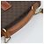Céline Borsa a mano CELINE Macadam Canvas PVC Leather 2way Brown Gold Auth 195169 Marrone D'oro - vista 7