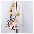 Borsa a tracolla PRADA Nylon 2way White Gold Auth 193341V Bianco D'oro - vista 25