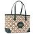 Borsa Tote GUCCI Ofidia Canvas Green Gold 676681 Auth 192482V