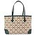 Borsa Tote GUCCI Ofidia Canvas Green Gold 676681 Auth 192482V - vista 2