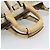 Chloé Borsa Chloe Etel in pelle 2way Gold Auth BA14652A D'oro - vista 7