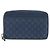 Monedero GUCCI GG Canvas Guccissima de cuero Navy Silver 256810 Auth 192547 - vista 13
