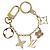 LOUIS VUITTON Fleur De Charm Gold M65111 LV Auth 193606 D'oro