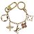 LOUIS VUITTON Fleur De Charm Gold M65111 LV Auth 193606 D'oro - vista 13