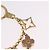 LOUIS VUITTON Fleur De Charm Gold M65111 LV Auth 193606 D'oro - vista 4