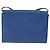 Céline CELINE Circle Schultertasche aus Leder Blau Gold Auth BA14157V Golden - Ansicht 2
