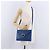 Céline CELINE Circle Schultertasche aus Leder Blau Gold Auth BA14157V Golden - Ansicht 23
