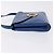 Céline CELINE Circle Schultertasche aus Leder Blau Gold Auth BA14157V Golden - Ansicht 4