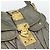 Borsa a tracolla Miu Miu Matelassé in pelle grigia e oro autentica 194661A Marrone D'oro - vista 10