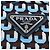 Borsa a Tracolla Mini PRADA Nylon Blue Silver 1N1860 Auth am12089V Argento - vista 20