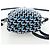 Borsa a Tracolla Mini PRADA Nylon Blue Silver 1N1860 Auth am12089V Argento - vista 5