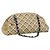 CHANEL Just Mademoiselle Matelasse Chain Shoulder Patent Brown CC Auth ka5511A Marrone Argento