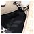 CHANEL Just Mademoiselle Matelasse Chain Shoulder Patent Brown CC Auth ka5511A Marrone Argento - vista 18