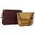 CARTIER Must Line Borsa a Tracolla Pelle Set da 2 Bordeaux Giallo Auth bs36054 Bordò