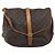 Borsa a tracolla LOUIS VUITTON Monogram Saumur 35 M42254 LV Auth BA14354 Monogramma - vista 13