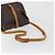 Borsa a tracolla LOUIS VUITTON Monogram Saumur 35 M42254 LV Auth BA14354 Monogramma - vista 7