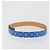 Cintura LOUIS VUITTON Monogram LV Printed Initials 40MM Blu M8460 Auth 192556SAM Monogramma - vista 3