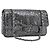 Borsa a tracolla CHANEL Matelasse 25 con catena e paillettes argento CC Auth BA14607SM