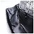 Borsa a tracolla CHANEL Matelasse 25 con catena e paillettes argento CC Auth BA14607SM - vista 21
