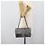 Borsa a tracolla CHANEL Matelasse 25 con catena e paillettes argento CC Auth BA14607SM - vista 25