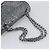 Borsa a tracolla CHANEL Matelasse 25 con catena e paillettes argento CC Auth BA14607SM - vista 7