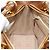 Borsa a mano Christian Dior Canage in camoscio marrone tono oro Auth gh2284 - vista 20