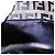 FENDI Pochette in tela Zucchino Mamma Baguette Navy Silver Auth 193893A Argento Blu navy - vista 12