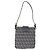 FENDI Pochette in tela Zucchino Mamma Baguette Navy Silver Auth 193893A Argento Blu navy - vista 2