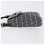 FENDI Pochette in tela Zucchino Mamma Baguette Navy Silver Auth 193893A Argento Blu navy - vista 4