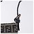 FENDI Pochette in tela Zucchino Mamma Baguette Navy Silver Auth 193893A Argento Blu navy - vista 9
