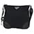 Borsa a tracolla PRADA Nylon Nero Argento Auth 192490V - vista 13