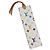 LOUIS VUITTON Monogram Multicolor Mark Page Kadu Bookmark M99196 Auth 194623V Branco