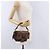 Borsa a tracolla FENDI Zucca Canvas Mamma Baguette Marrone Oro Auth 195343M D'oro - vista 23