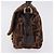 Borsa a tracolla FENDI Zucca Canvas Mamma Baguette Marrone Oro Auth 195343M D'oro - vista 3