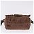 Borsa a tracolla FENDI Zucca Canvas Mamma Baguette Marrone Oro Auth 195343M D'oro - vista 5