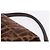 Borsa a tracolla FENDI Zucca Canvas Mamma Baguette Marrone Oro Auth 195343M D'oro - vista 8
