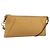 Borsa a tracolla Salvatore Ferragamo Gancini in pelle marrone e oro autentica 192432