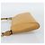 Borsa a tracolla Salvatore Ferragamo Gancini in pelle marrone e oro autentica 192432 - vista 3