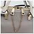 Chloé Borsa a mano Chloe in pelle 2way Grigio Oro Auth bs36618A Marrone D'oro - vista 18