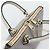 Chloé Borsa a mano Chloe in pelle 2way Grigio Oro Auth bs36618A Marrone D'oro - vista 6