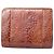 Autre Marque Borsa strutturata in pelle goffrata Collection Privèe Cognac Marrone - vista 3